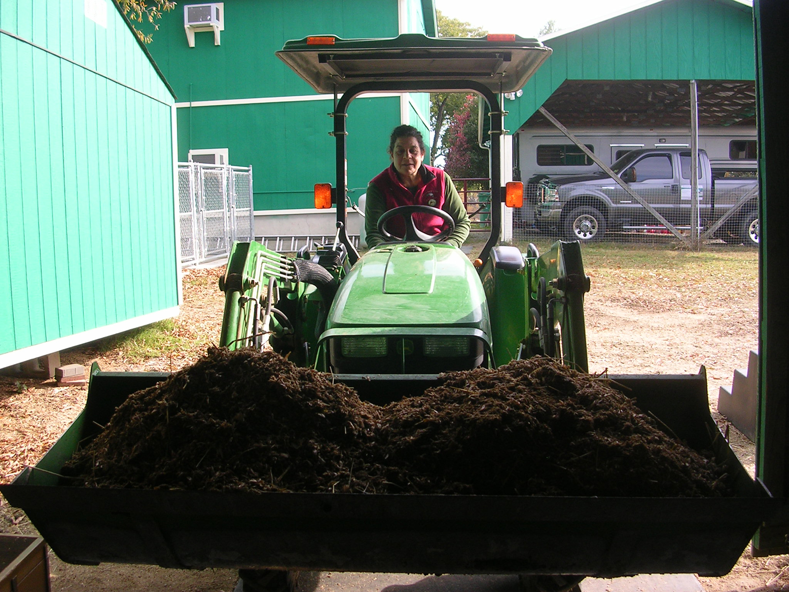 Beth at the Wheel